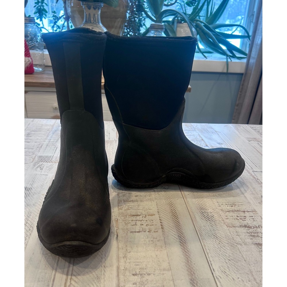 Muck Boot Company Tack Classic Waterproof Insulated Boots Black Men 5.5 Wom 6.5